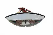 Chrome ABS Big Eye LED Tail Lamp for Harley Davidson by V-Twin