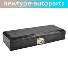 35"X13"X6.4" Toolbox Pickup Trailer Truck Bed Storage Tool Box w/ Lock Aluminum