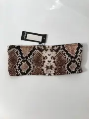 Nasty Gal Leopard Print Bandeau Top Size 2