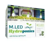 Hydroponics LED Indoor Grow Light Kit - Includes 3 Ultra Grow Full Spectrum 1...