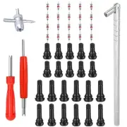 Stem Puller & Installer Kit: TR412, TR413, TR414 Valves, Valve Core Remover Tool