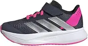 [adidas] Unisex Children's Duramo SL Shoes Kids Running Shoes, Shadow Navy Silver Met Lucid Pink, Shadow Navy Silver Met Lucid Pink, 10