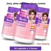 x3 Bomi Glassy Lumina moisturizes,redness,acne marks,skin looks radiant,wrinkles