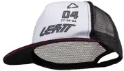 Leatt Trucker Adjustable Hat Black/White SM-XL