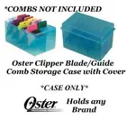 OSTER CASE for Clipper BLADE&ATTA​CHMENT GUIDE COMB ORGANIZER*Also Wahl,Andis