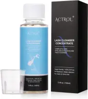 ACTROL Eyelash Shampoo Concentrate 100ml Lash Extensions Cleanser Concentrate...