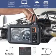 4.5" Screen Industrial 1080P HD Lens Endoscope Inspection Camera Borescope Tools