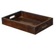 Primitive Style Reclaimed Wood Rustic Serving Tray