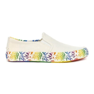 Sperry Men's Striper II Twin Gore Pride Rainbow Slip-on Sneakers STS24310