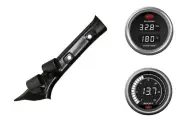 SAAS pillar pod oil/water temp boost gauges for Toyota Hilux 2015-2021