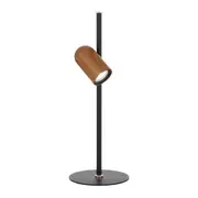 Kindle Painted Timber Tones Black Table Lamp