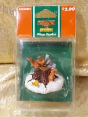 Lemax Coventry Cove Christmas Village Accessory Chipmunks Figure Holiday 2012