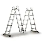 Bullet Multi-Purpose Ladder 5.8M Folding Telescopic Aluminium Extension Portable Alloy Step Multipurpose