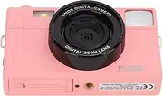 Micro Single Camera, 1080P FHD 16X Digital Zoom 24MP Video Camera Camcorder, Portable Mini Mirrorless Camera with 3in LCD Display Monitor