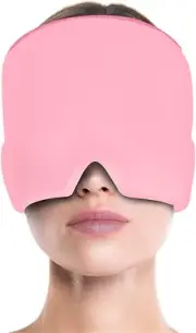 Migraine Relief Cap Gel Ice Pack Hat for Headache, Puffy Eyes, Tension, Sinus, S