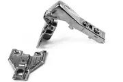 Berta 90 Degree Soft Close Full Overlay Face Frame Cabinet Door Hinges (10 pack)