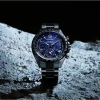 在飛比找蝦皮購物優惠-二手 珍稀限量GPS衛星對時錶宇宙空藍時尚男錶CC4015-