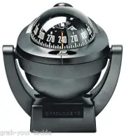 Boat Compass Marine Compass Plastimo Offshore 75 black Bracket Mount Compass