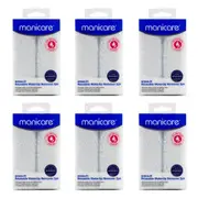 6x 2pc Manicare Erase It Reusable Sensitive Skin Makeup Remover Towels White