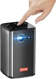 P70 3D 4K Mini Portable DLP Projector with Smart Auto Focus Android Full HD WiFi LED Projector 1080P Home Video Projector with Battery