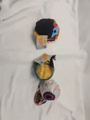 BARK DOG TOYS SIZE L LOT OF 3 EYE ROLLER, TOUCHDOWN TURKEY, MAC & SQUEAKS