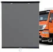 Windshield Sun Shade, Car Front Window Sun Shade | Retractable Car Sun Shade Suction Cup for Windscreen, Sun Protection for Car Travel in Hot Weather with Heat Insulation for Bus