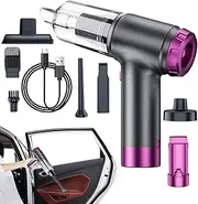 Handheld Vacuum Cordless, 6000Pa Compact Handheld Cordless Vacuum, Electric Cordless Air Duster for Car, Rechargeable Handheld Air Duster for Car Interior Home Cleaning