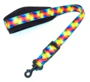 Neoprene Saxophone Strap Stained Glass 2 Pattern Sax strap "NEW"