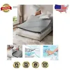 3-Inch Queen Gel Memory Foam Topper with Graphene Cover for Ultimate Comfort