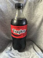 Share a Coke with Taylor 2025 Personalized Gift Coca Cola Bottle 20oz Zero