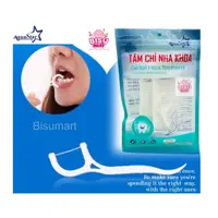 在飛比找蝦皮購物優惠-Aquastar 牙線 50 支裝牙線以保護口腔健康
