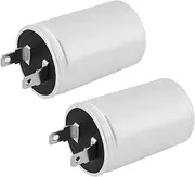 ECSiNG 2Pcs Motorbike Flasher 6V 2x21W 2-Pin Flasher Relay Compatible with Simson S50 S51 S70 Compatible with MZ TS125 TS150 TS250 (OEM 8581.19/204181)