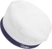 [TOVINANNA] Beanie Performance Hat Summer Sailor Cap Wide Brim Hat Women Stylish Beret for Cosplay Fashion Beret Cap White