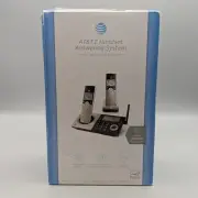 AT&T Expandable Cordless Phone Answering System DECT 6.0 Call Block 2 Handsets