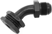 Aeroflow Bulkhead 45 Turbo Drain -10An Male Oil Pan Sump Adapter - AF463-32