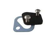 PRP Fuel Pump Block-Off Plate Black Suits Chev BB V8 PRP7450