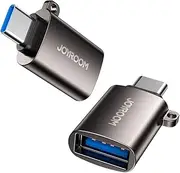 Joyroom USB Type C Male to USB A Female Adapter, Converter, Fast Data Transfer for PC, Wall Charger, Power Bank, Laptop, 1 Pack