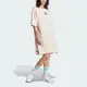 Adidas HK Dress II0764 女 連身洋裝 國際版 休閒 HELLO KITTY 聯名款 棉質 杏