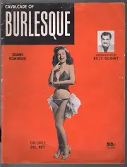 MAG: Cavalcade of Burlesque 9/1953-Delores Del Rey-Blaze Starr-Little Egypt-G/VG