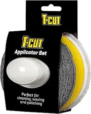 T-Cut Wax Applicator Set with Handle - - Perfect for Cleaning, Waxing and Polishing
