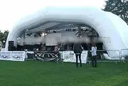 Inflatable Commercial Wedding Event Music Concert Stage Patio Party Arch Tent