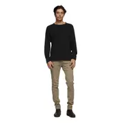 Replay Mens Crew Fleece Essential weatshirt Lightweight Black