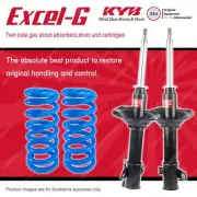 Front KYB EXCEL-G Shock Absorbers + Raised Coil Springs for SUBARU Forester SF5 (for: Subaru)
