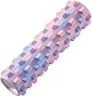 Foam Roller 45cm,Medium Density Deep Tissue Massager for Muscle Massage and Myofascial Trigger Point Release,Back Roller for Fitness (Camouflage blue powder)