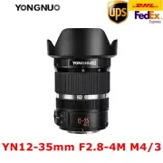 YONGNUO M4/3 YN12-35mm F2.8-4M Large Aperture AF/MF Lens For Panasonic Olympus