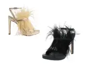 Sam Edelman Jacinta Ankle Strap Women's heeled Sandals Black Gold US 5.5 6.5 7