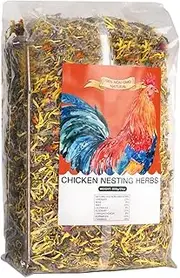 21 Oz Chicken Nesting Herbs Flowers 1.3lb Premixed 8 Dried Herbs Natural Nesting Box Herbs for Chicken Coop Freshness Promote Egg Laying Help Coop Smell