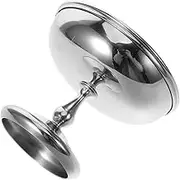 OKUMEYR Retro Style Footed Dessert Cups Set Stainless Steel Ice Cream Pudding Yogurt Salad Trifle Sundae Bowl Cup