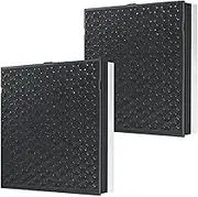 Replacements Compatible with Samsung AX90R7080 / AX34T3020 / AX40T3030 Air Purifier Filters,2 in 1 True HEPA Filter with Activated Carbon Pre-Filter,2 Pack