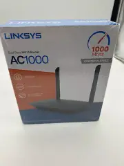 LinkSys AC1000 Dual-Band WiFi 5 Router 1000Mbps NEW